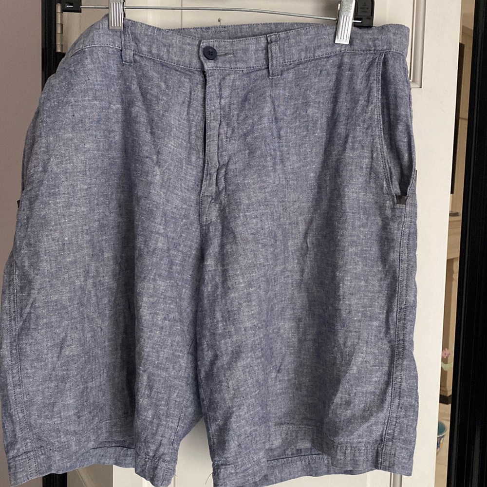 Patagonia hemp/cotton blue shorts.